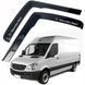 Купити Дефлектори вікон ветровики Mercedes Sprinter W906 / Crafter 2006-2015 Г образний Скотч 3M Voron Glass 54838 Дефлектори вікон Mercedes-Benz