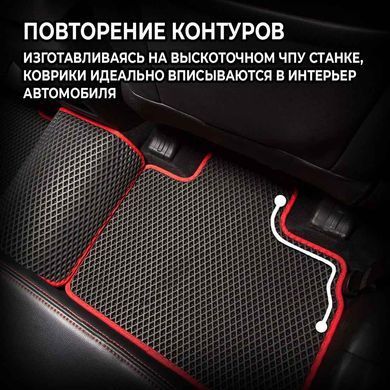 Купить Коврики в салон EVA для Honda ENS1 2022- с подпятником Серые 5 шт 66392 Коврики для Honda
