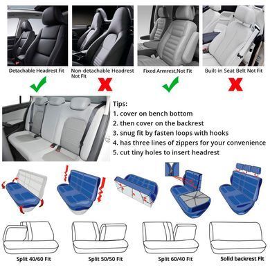 Купить Автомобильные чехлы B LUXE MAX Велюр под Алькантару (5 Подголовников) Красный Ромб 90853 Чехлы универсальные