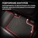 Купити Килимки в салон EVA для Hyundai Santa Fe 2006-2010 (Доресталінг) з підп'ятником Чорно-Коричневий кант 5 шт 65832 Килимки для Hyundai - 5 фото из 7