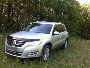 Купити Дефлектор капоту мухобійка Volkswagen TIGUAN 2008- 2806 Дефлектори капота Volkswagen