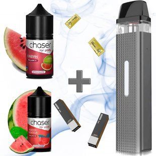 Купити Набір Рідин Chaser Самозаміс Balance ULTRA 60 мл Vaporesso Xros mini (Гуава Персик Кола) Фламінго 94986 Рідини від CH
