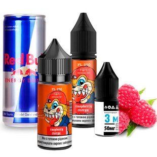 Купити Piдина Самозаміс Flavorlab FL350 30ml Raspberry Energy Малиновий енергетик 79664 Рідини FL
