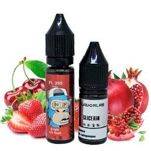 Купити Рідина Самозаміс Flavorlab FL350 Mini 15ml Triple red fruit Кавун Полуниця Вишня 79612 Рідини FL