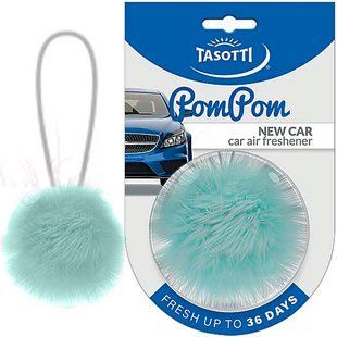 Купить Ароматизатор в авто Tasotti POM POM New Car (Новая машина) 67181 Ароматизаторы подвесные