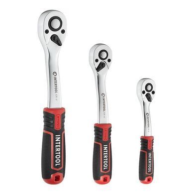 Купить Набор инструментов 1/2" & 3/8" & 1/4", 219ед., Cr-V STORM INTERTOOL ET-8219 77893 Наборы инструментов