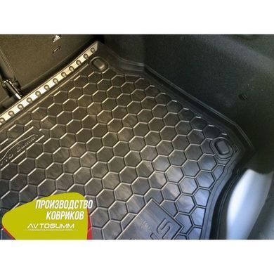 Купить Автомобильный коврик в багажник Citroen C4 Cactus 2015- Резино - пластик 42008 Коврики для Citroen