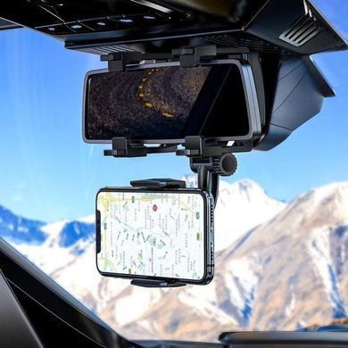 Купити Автоутримувач на дзеркало заднього виду XO C70 38189 Автотримач для планшета та реєстратора