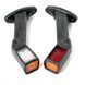 Купить Габаритные огни LED для грузовиков 12/24V косой 19 см Красный-Белый-Желтый 2 шт (YP-144) 63450 Габариты рожки - 2 фото из 2
