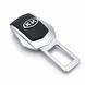 Купить Заглушка ремня безопасности с логотипом KIA New 1 шт 102731 Заглушки ремня безопасности