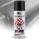 Купить Краска Акриловая Bosny Спрей 400 мл Черный Мат Flat Black (№4) 101096 Краски аэрозольные