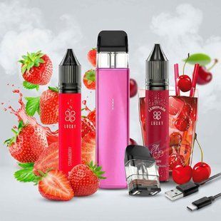 Купить Haбop Х-Rоs 5 mini и 2 Жидкости Lucky (Дамский) 5ед. 100558 Стартовые Наборы (Жидкость и Картриджи)