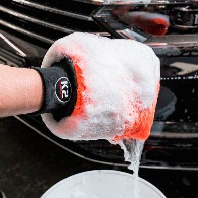 Купити Рукавиця для миття двостороння K2 Wash Mitt Pro (M440) 63211 Серветки мікрофібра губки для миття
