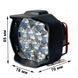 Купити Додаткова LED фара 65x78x70 мм / 12W (1W*12) 12-85V Далеке світло 1 шт 9014 LED Фари Пластиковий корпус - 1 фото из 6