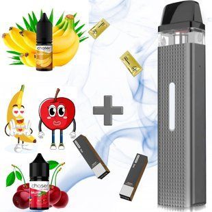 Купити Набір Рідин Chaser Самозаміс Balance ULTRA 60 мл Vaporesso Xros mini (Вишня Банан) Кременчужанка 94984 Рідини від CH