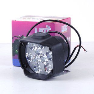 Купить Дополнительная LED фара 27W (3W*9) 12-85V 97*76*40mm Дальний (72-27W) 1 шт (3295) 9015 Дополнительные LЕD фары