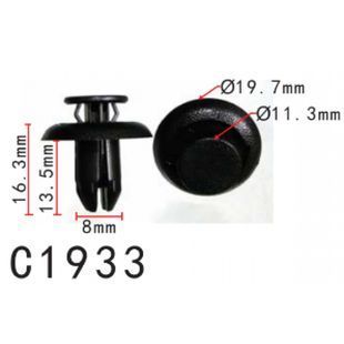 Купить Клипса распорные Mazda, Toyota, SCION (B45A56146A, 90118-WB048, 90118WB048, 11371) (C1933) 74017 Фиксатор распорный с фиксацией