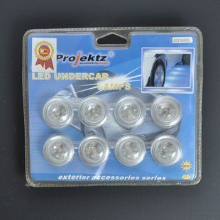 Купить Подсветка днища точечная зеленая 8шт ( 40-LED) А27068 GR РАСПРОДАЖА 8764