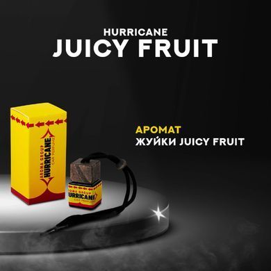 Купити Ароматизатор автомобільний Hurricane Mirror car Juicy fruit (Жуйка джусі фрут) 82163 Ароматизатори Hurricane Premium