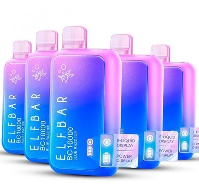 Купити ЕІf Ваг BC 10000 Затягувань Peach Ice (Персик Лід) З Індикацією 65940 Одноразові системи