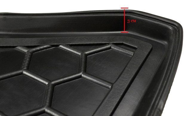 Купить Водительский коврик в салон Toyota Yaris 2021- (AVTO-Gumm) 43096 Коврики для Toyota