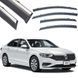 Купити Дефлектори вікон вітровики Benke для Volkswagen Jetta (Sagitar) Mk7 2019- Хром Молдинг З Нержавіючої сталі (BVWST1923-W/S) 62309 Дефлектори вікон Volkswagen - 1 фото из 7