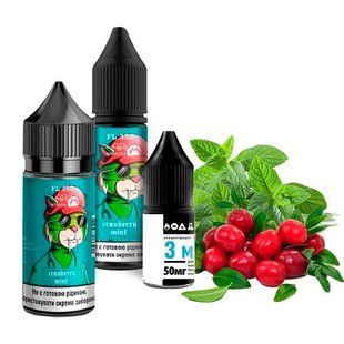 Купити Рідина Самозаміс Flavorlab FL350 30ml Cranberry Mint Журавлина м'ята 79667 Рідини FL