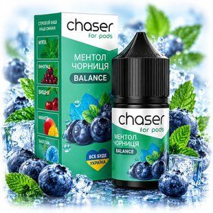 Купити Chaser Piдина 30 ml 50 mg Balance Чорниця з ментолом 66561 Рідини від CH