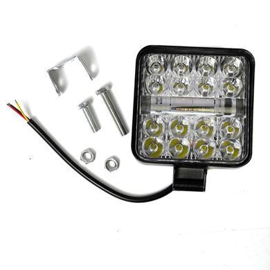 Купити Фара LED Далеке Світло та Стробоскоп 12-24V 6-32W Червоно-Синій 1 шт (MINIZY-F-BS-WR) 62685 Мигалки - Стробоскопи