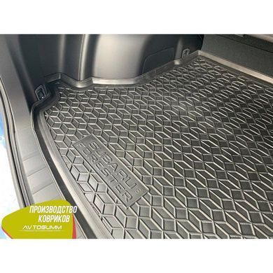 Купити Автомобільний килимок в багажник Subaru Forester 5 2018 - без сабвуфера / Гумовий (Avto-Gumm) 27805 Килимки для Subaru