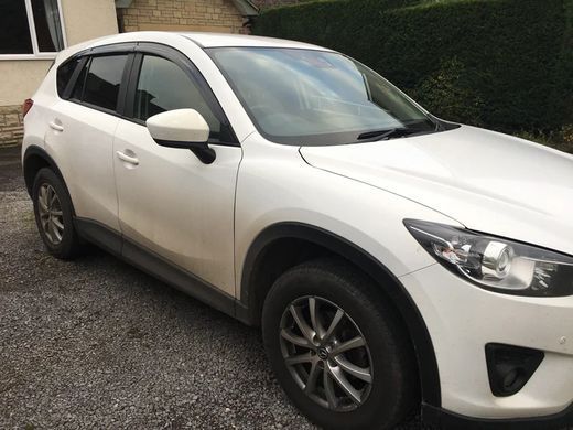 Купити Дефлектори вікон вітровики для Mazda CX-5 2012-2017 6 шт (Auto Clover) 89839 Дефлектори вікон Mazda