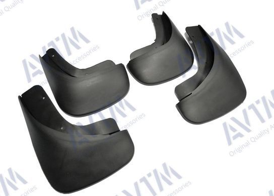 Купить Брызговики полный комплект для Audi A4 (В6) 2001-2005 комплект 4 шт (MF.AUA40008) 3731 Брызговики Audi