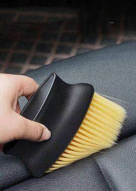Купити Щітка для чищення салону авто з м'якою щетоною №2 60717 Щітка для детейлінгу