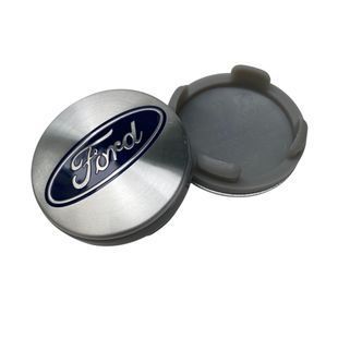 Купить Колпак колеса Ford серебро 54 мм пластик 1 шт OEM 6M211003AA (колпачок, заглушка диска) 94646 Колпачки на титаны