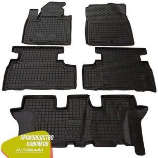 Купити Автомобільні килимки в салон Kia Sorento 2015- (7 мест) (Avto-Gumm) 28390 Килимки для KIA