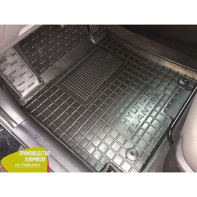 Купить Водительский коврик в салон Hyundai Elantra MD 2010-2015 (Avto-Gumm) 27280 Коврики для Hyundai