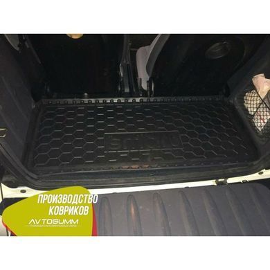 Купить Автомобильный коврик в багажник Smart Fortwo 450 1998-2006 (Avto-Gumm) 26844 Коврики для Smart