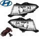 Купить Противотуманные фары для Hyundai Elantra 2006-2011 12V 27W с проводкой (HY-261W) 81536 Противотуманные фары модельные Иномарка - 1 фото из 2