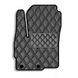 Купить Водительский коврик для Mitsubishi Outlander 2012-2020 Экокожа с подпятником 1 шт (Rombus) 80062 Коврики для Mitsubishi