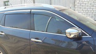Купить Дефлекторы окон ветровики Nissan X-Trail (T31) 2007-2014 (H0800JH100) 7322 Дефлекторы окон Nissan