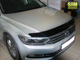 Купити Дефлектор капоту мухобійка Volkswagen PASSAT В8 2015- 4009 Дефлектори капота Volkswagen