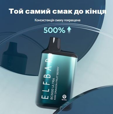 Купить ЕІf Ваг BC5000 Ultra POD 5% Strawberry Mango - Клубника Манго (Подзаряжаемый) 58069 Одноразовые системы