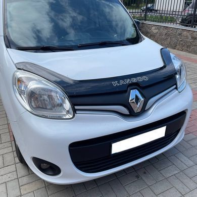 Купить Дефлектор капота мухобойка Renault Kangoo II 2013- Ресталинг Voron Glass 58904 Дефлекторы капота Renault
