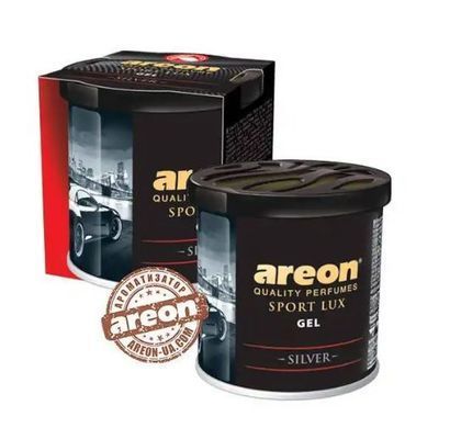 Купить Ароматизатор воздуха Areon Gel Can Sport Lux Silver 38703 Ароматизаторы под сидения