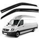 Купити Дефлектори вікон ветровики Mercedes Sprinter W906 2006-2015 По Двері Скотч 3M SunPlex (SP-S-42-6) 63275 Дефлектори вікон Mercedes-Benz