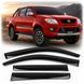 Купити Дефлектори вікон вітровики Toyota Hilux 2006-2015 4D скотч SunPlex (SP-S-70) 102774 Дефлектори вікон Toyota - 1 фото из 5