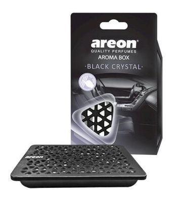 Купити Ароматизатор повітря Areon Aroma Box Black Crystal 70 гр Концентрат 43048 Ароматизатори під сидіння