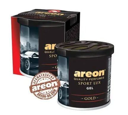 Купити Ароматизатор повітря Areon Gel Can Sport Lux Gold 38704 Ароматизатори під сидіння