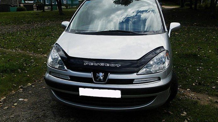Купить Дефлектор капота мухобойка Peugeot 807 2002- 7223 Дефлекторы капота Peugeot