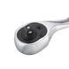 Купить Рукоятка с храповым механизмом на 72 зуба 1/4", Cr-V STORM INTERTOOL ET-8001 77875 Рукоятки с храповым механизмом (трещотки) - 5 фото из 6